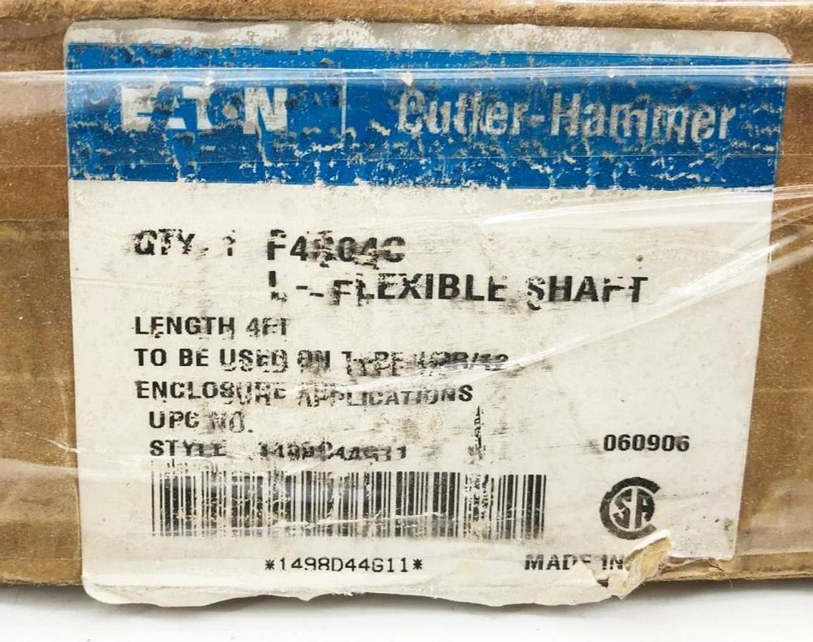 Used Eaton Cutler-Hammer F4S04C Flange Handle Mechanism
