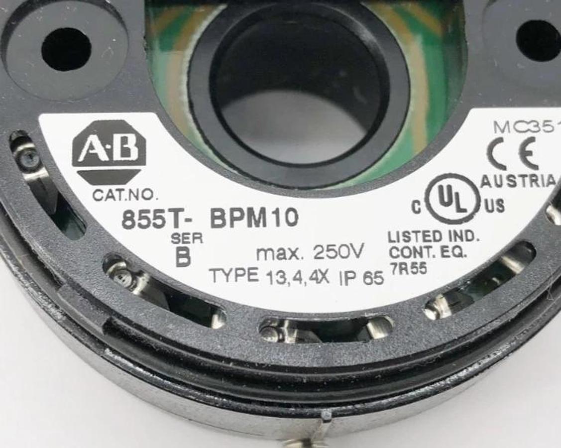 New Allen Bradley 855T-BPM10 Ser. B Tower Stack Light Base - No Box
