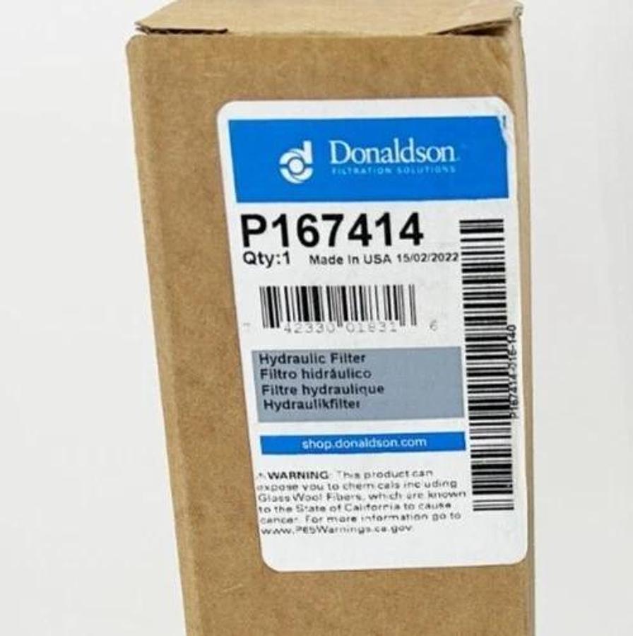 New Donaldson P167414 Hydraulic Cartridge Filter 5 Micron Filtration