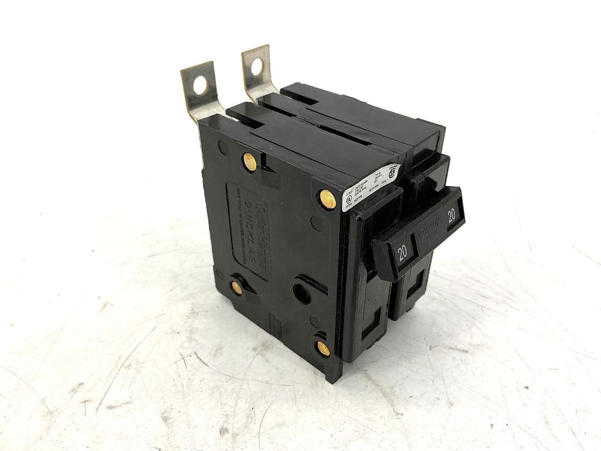Used Cutler-Hammer BA220 Circuit Breaker Type BA 2-Pole 20A 120/240V