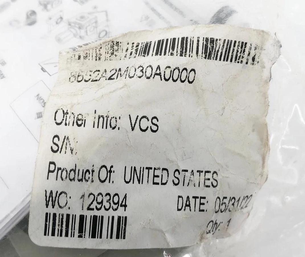 New Aventics 8652A2M030A0000 Manual Shut-Off Ball Valve 2/2 3/8" Port