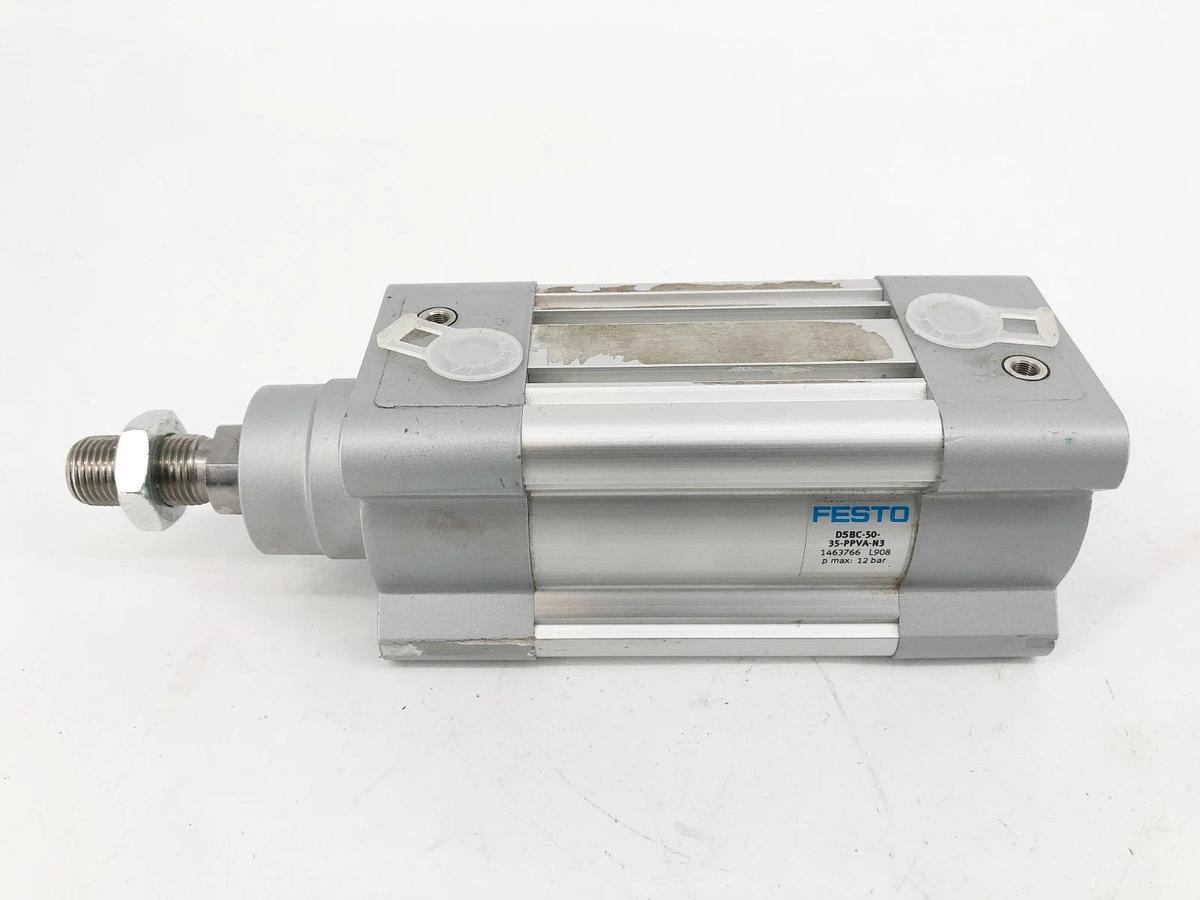 New Festo DSBC-50-35-PPVA-N3 Cylinder 50mm Bore 35mm Stroke 1463766 - No Box
