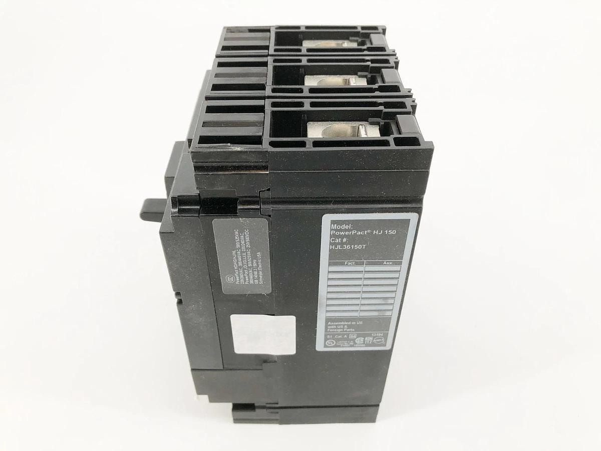 New Square D HJL36150T Circuit Breaker 150A 3P 600V PowerPact HJ 150