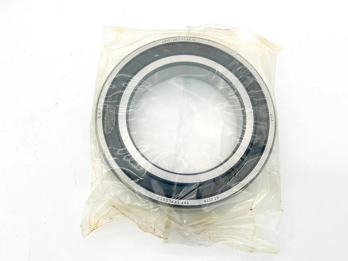 New SKF 6012 2RSJEM Deep Groove Roller Bearing