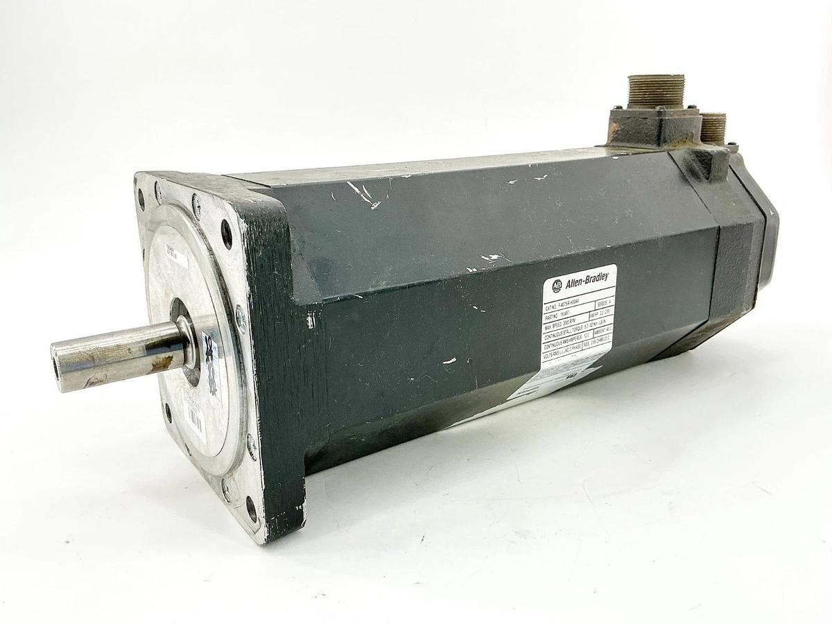 Used Allen Bradley F-4075-R-H00AA Servo Motor 3000RPM 3PH 2.9 HP 240V 193497 Ser.A