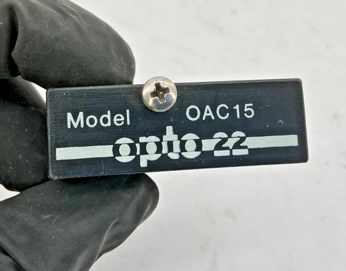 Used Lot of 4 OPTO 22 OAC15 I/O Module Current Rating 3A 4-Pin