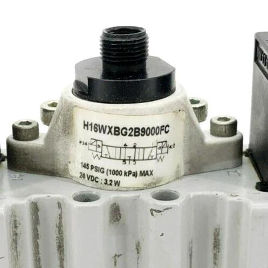 Used Parker H16WXBG2B9000FC Solenoid Valve 24VDC 3.2W