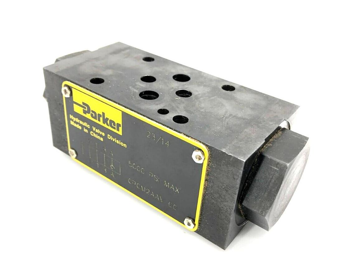 Used Parker CPOM2AAV Pilot Operated Check Valve 5000psi