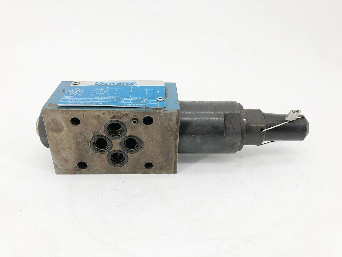 Used Vickers DGMX1-3-PP-BW-B-40-EN12 Hydraulic Pressure Reducing Valve