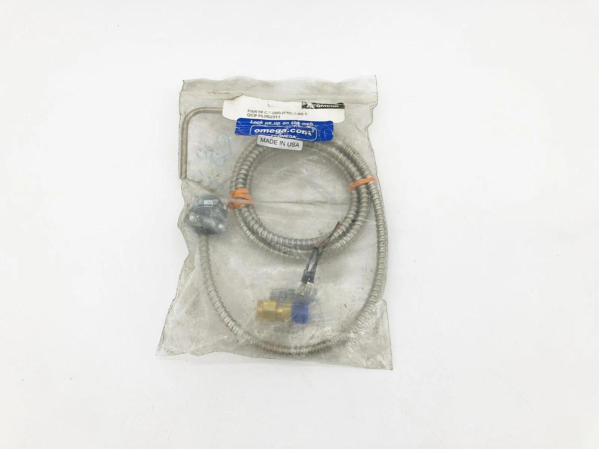 New Omega CF-090-RTD-2-60-1 RTD Sensor -200 °C, 260 °C 100 ohm