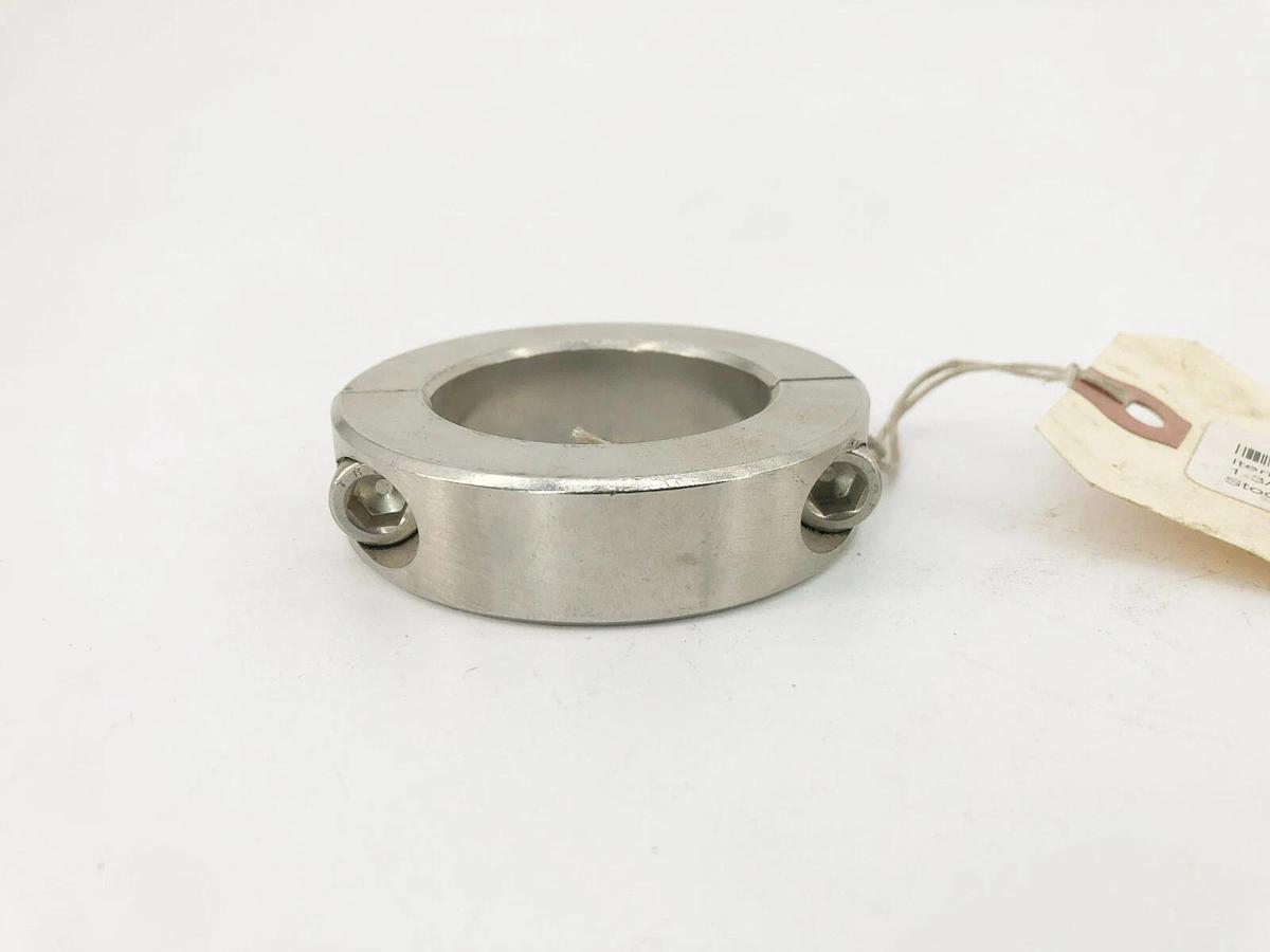 New Climax 2C-175-S Two-Piece Split Clamp Collar Stainless Steel 1-3/4" ID