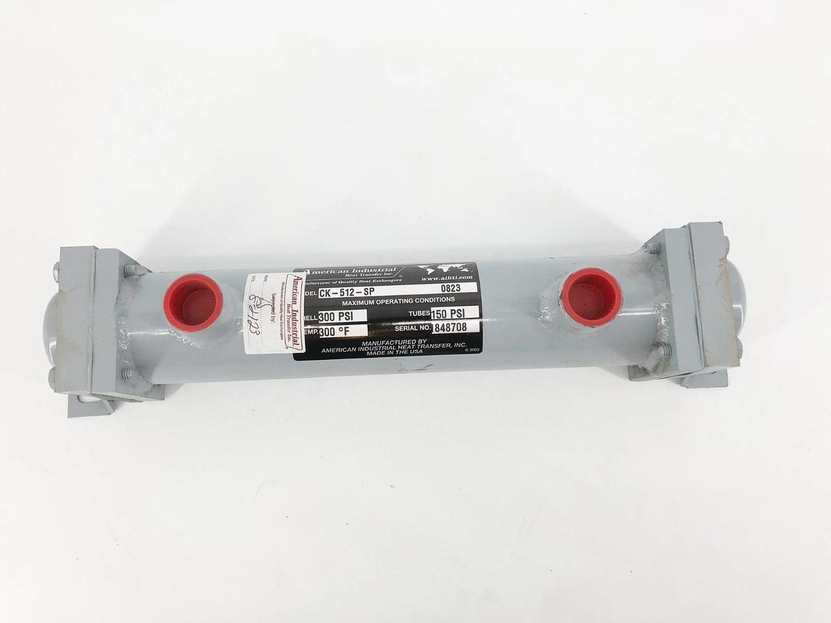 New American Industrial CK-512-SP Heat Exchanger 300psi 0823