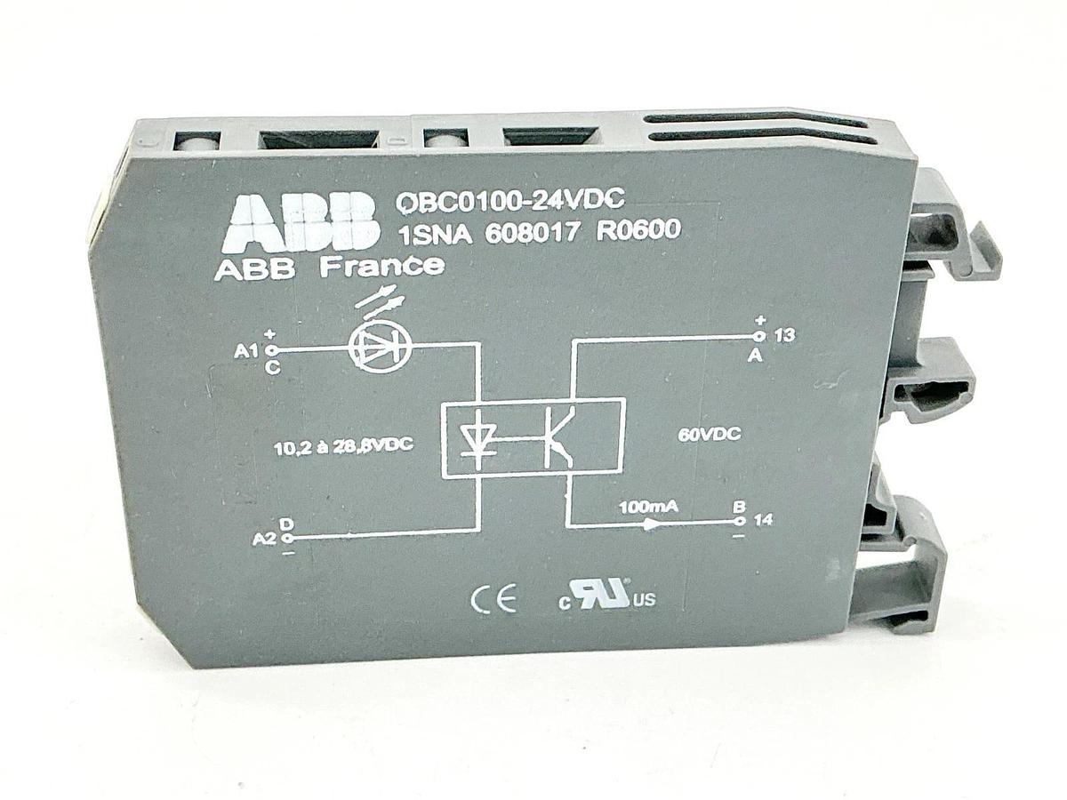 New ABB 1SNA608017R0600 Terminal Relay OBV0100-24VDC