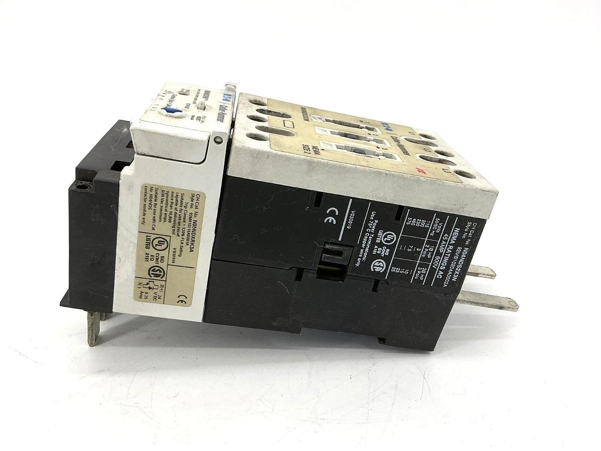 Used Eaton Cutler-Hammer N101DS2K3A Starter 3P 45A N04NDS2X3N N05NDXRK3A