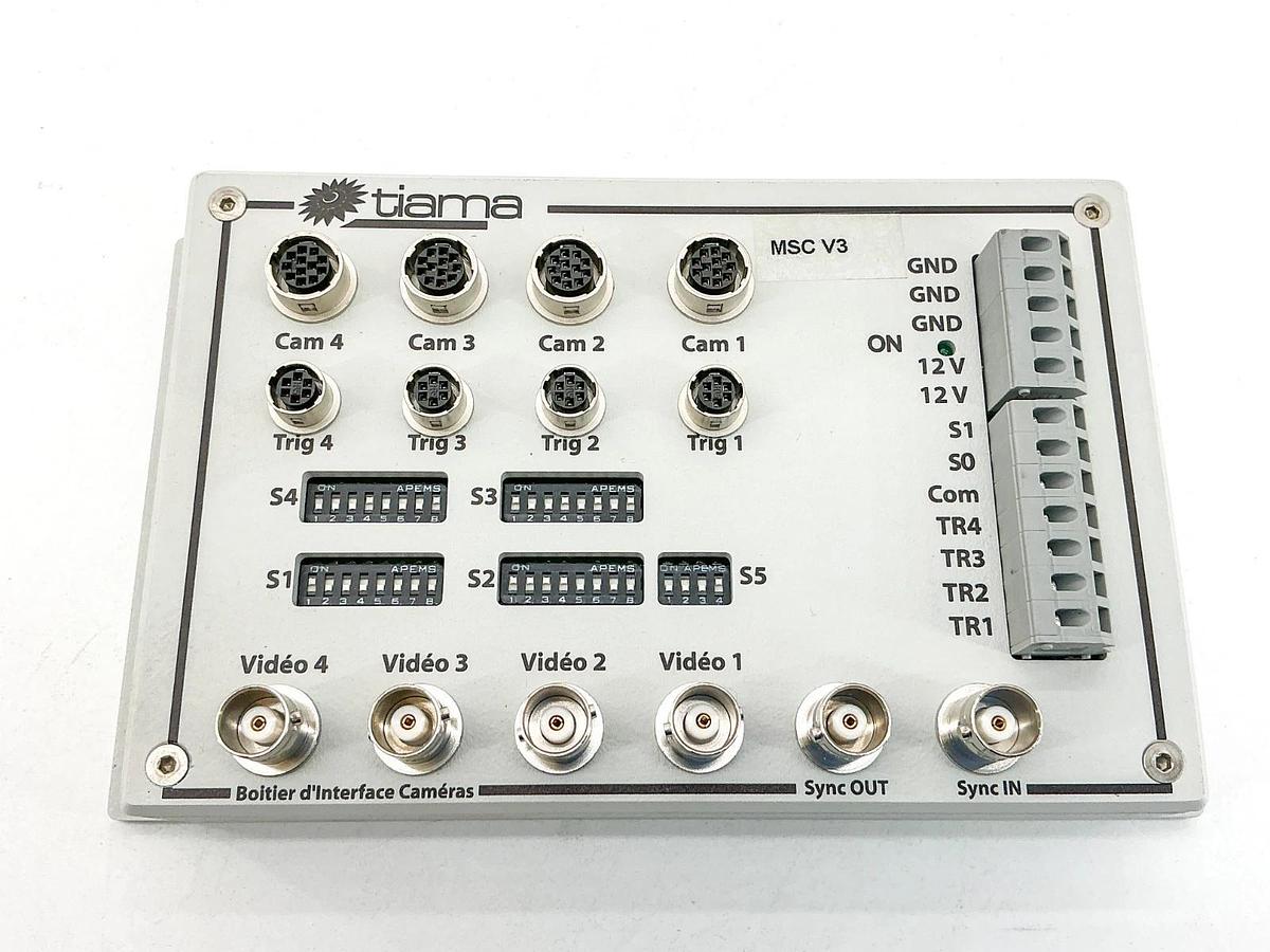 New Tiama 125-10-0012 Camera Interface Box MCAL3 BIC Box