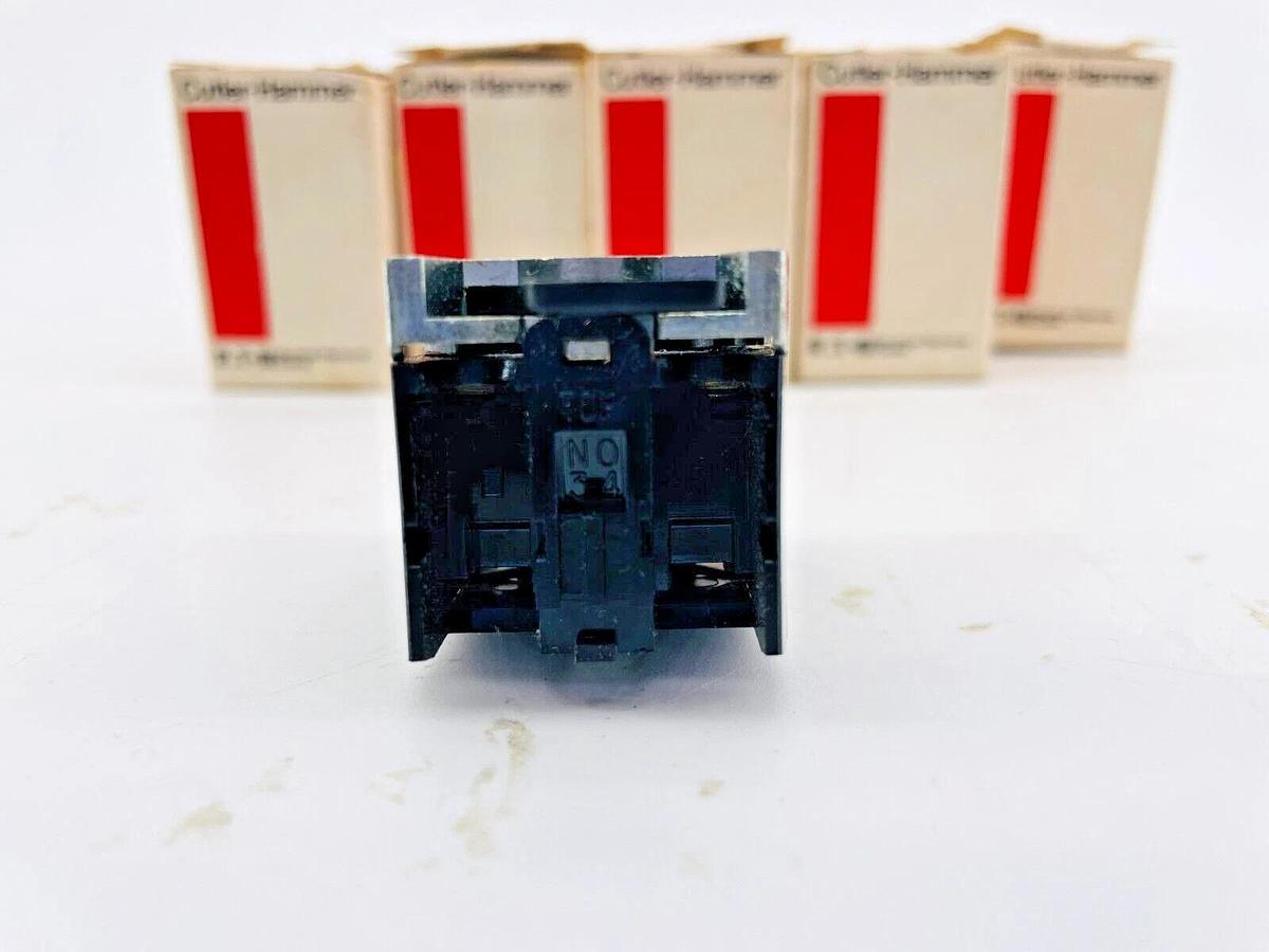 Lot of 9 New Cutler Hammer E22C1 Contact Block 1NC
