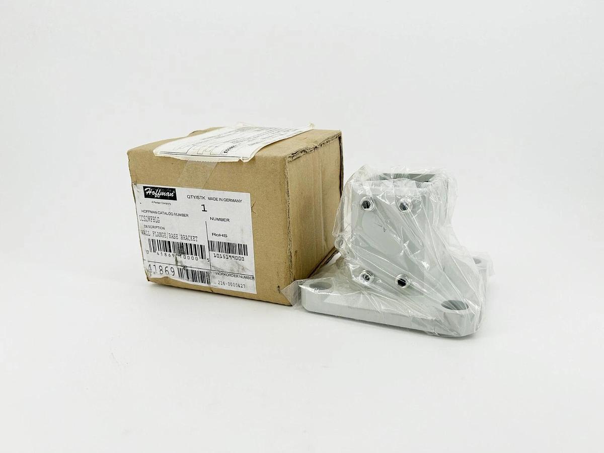 New Hoffman CCS2WFBLG Wall Flange/ Base Bracket 41869