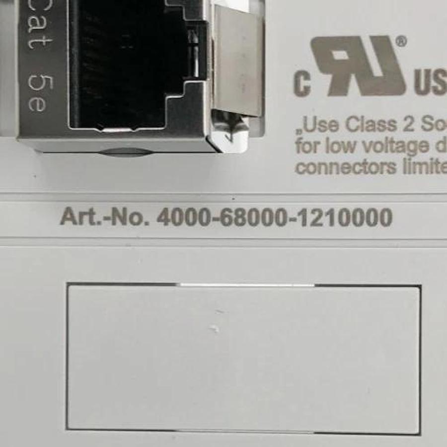 New Murr Elektronik 4000-68000-1210000 Panel Interface 1xRJ45 + 1xSUB-D9 Blind