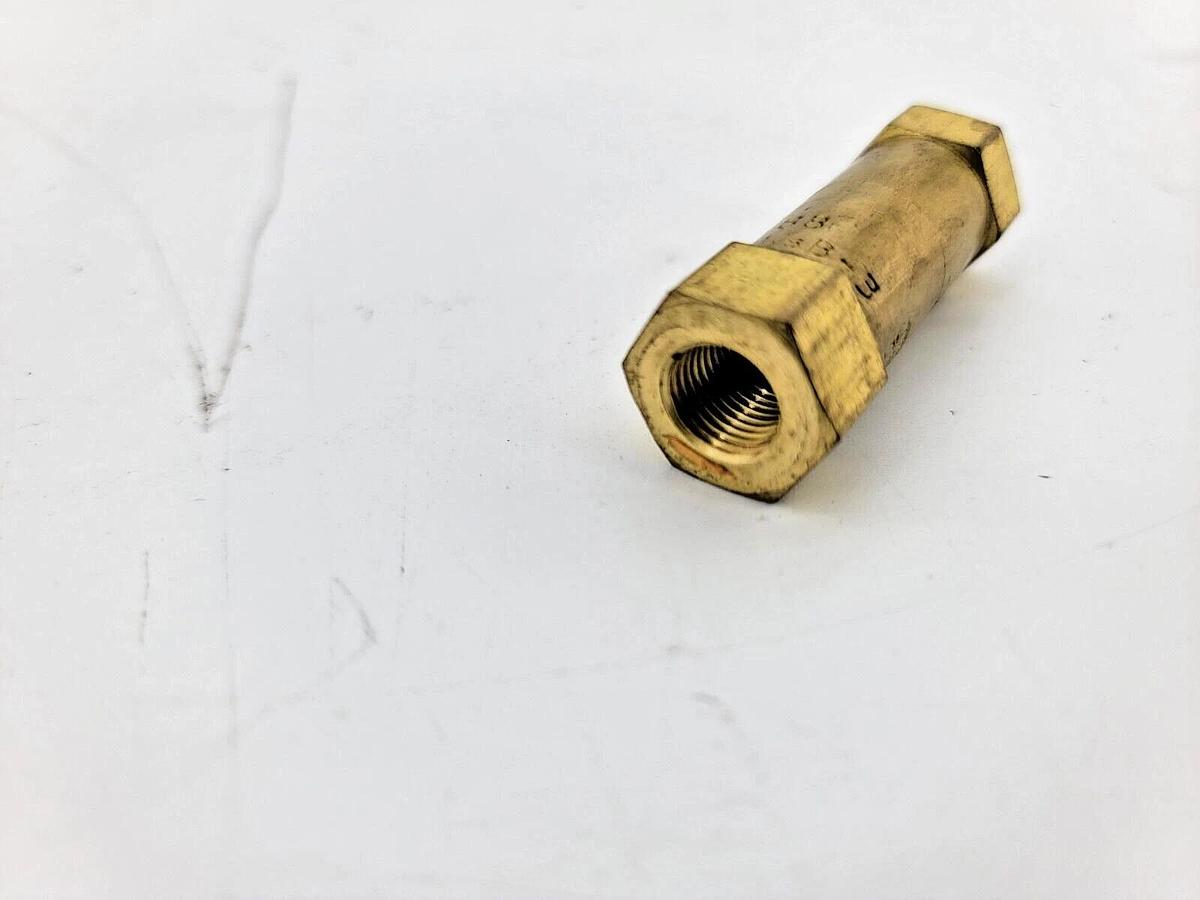 New Teledyne 404GG-1/8B-3 Hydraulic Ball Check Valve S8 Female Parker