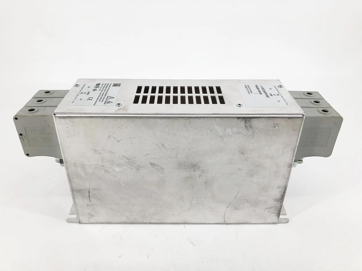 Used Schaffner FN3258-100-35 Ultra-Compact EMC/RFI Line Filter 3Ø 480/275VAC 100A