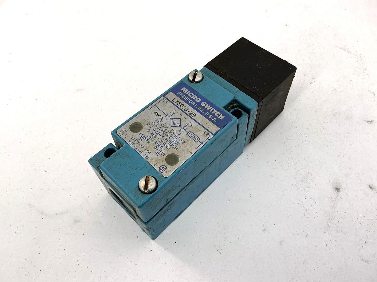 Used Honeywell Micro Switch LYS01C-2S Proximity Switch 0.5A 120V 50/60HZ