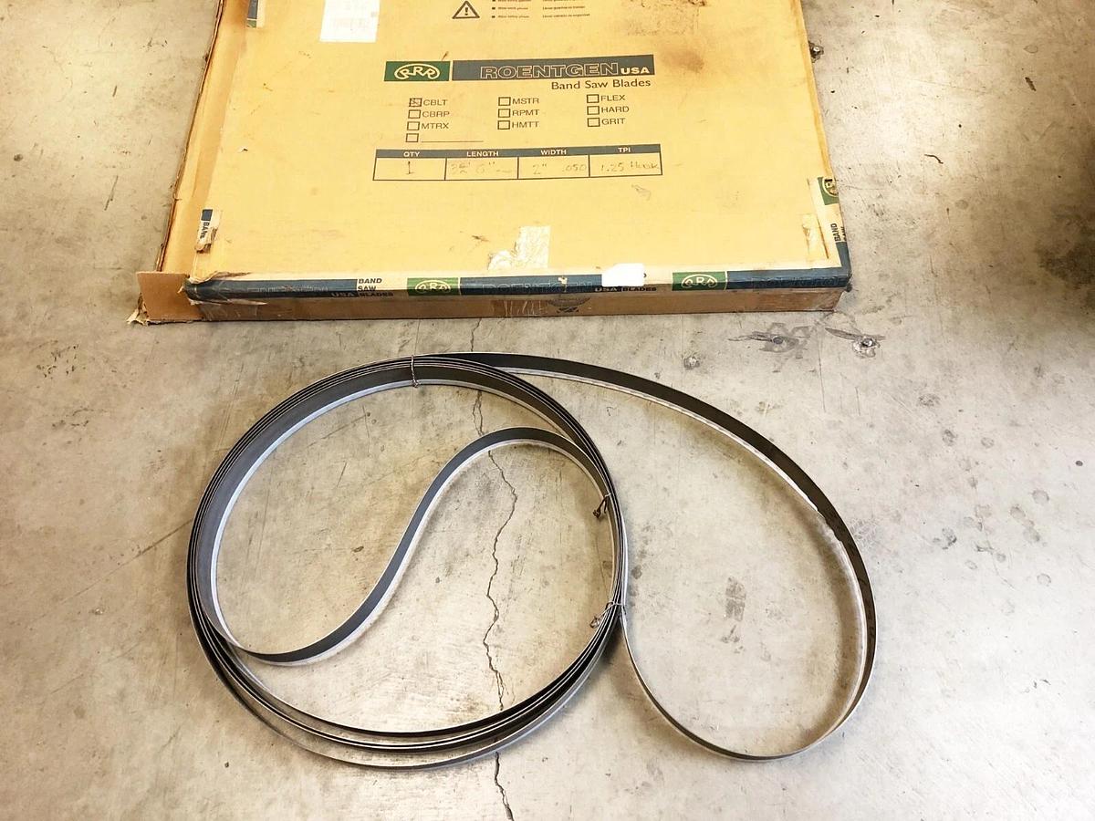 New Roentgen CBLT Band Saw Blade 32' 6" Length 2" .050 Width 1.25 Hook
