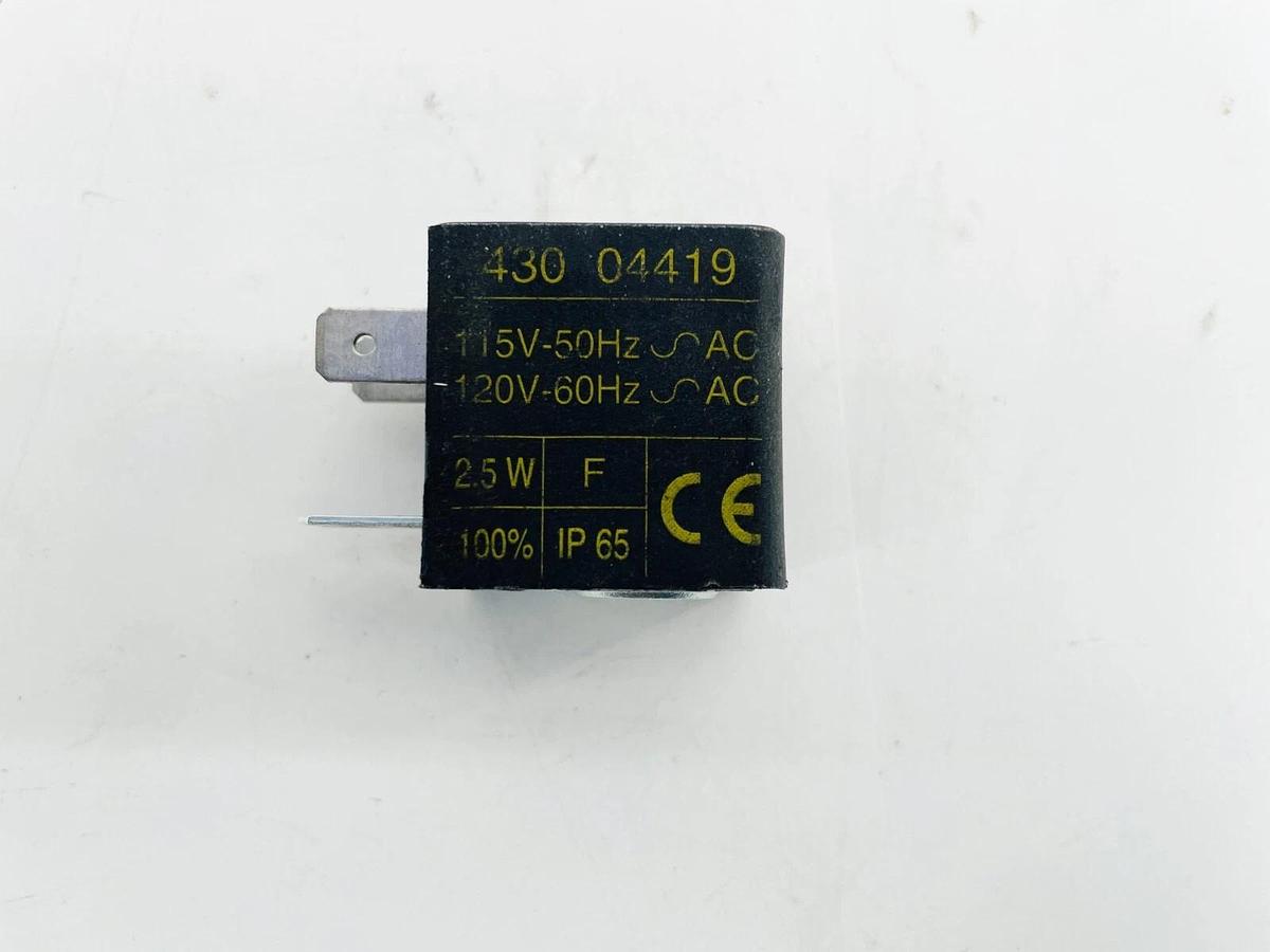 Used Asco Joucomatic 43004419 Valve Coil 115/120V 2.5W 430 04419 54100883