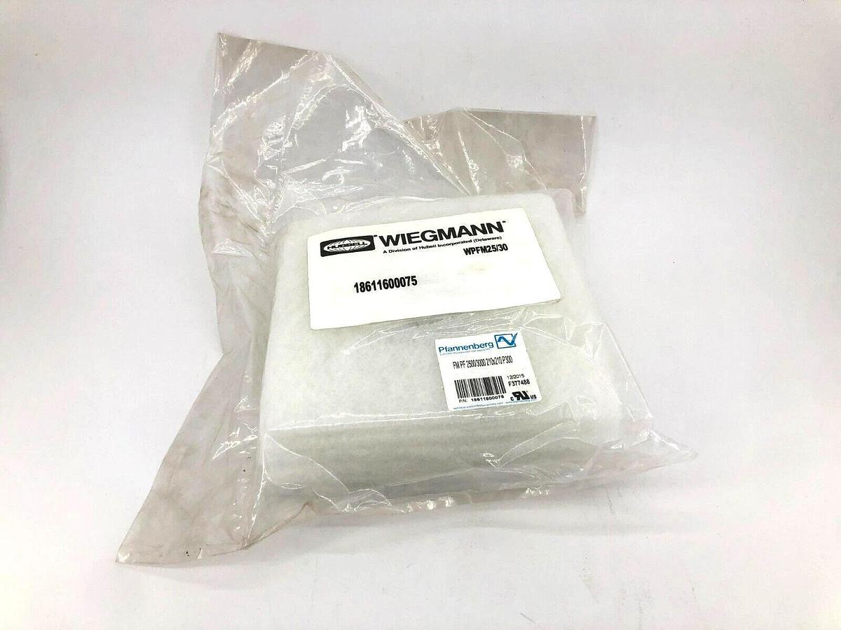 Lot of 5 New Hubbell WPFM25/30 Filters Pfannenberg 18611600075