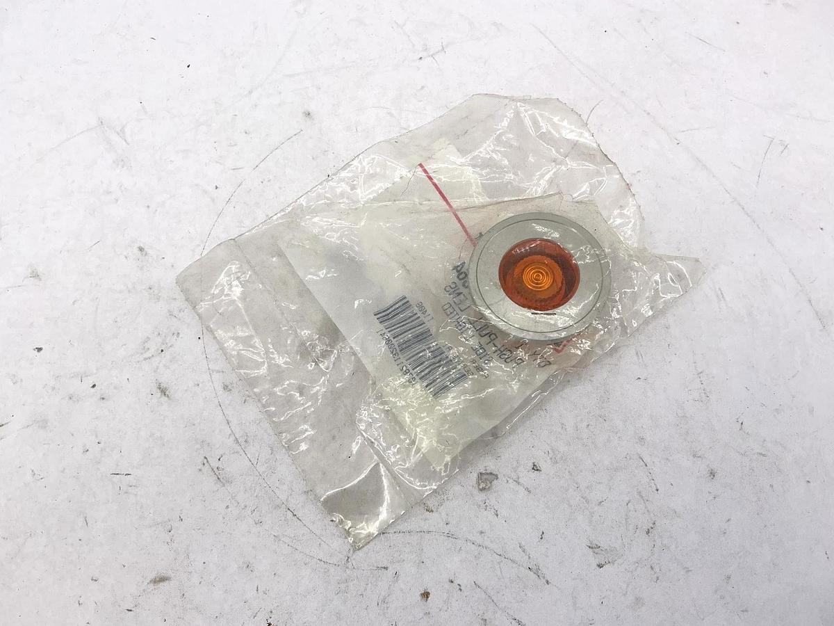 Lot of 2 New Cutler-Hammer 10250TC64 Ser A1 Push-Pull Lens Side Lighted Amber