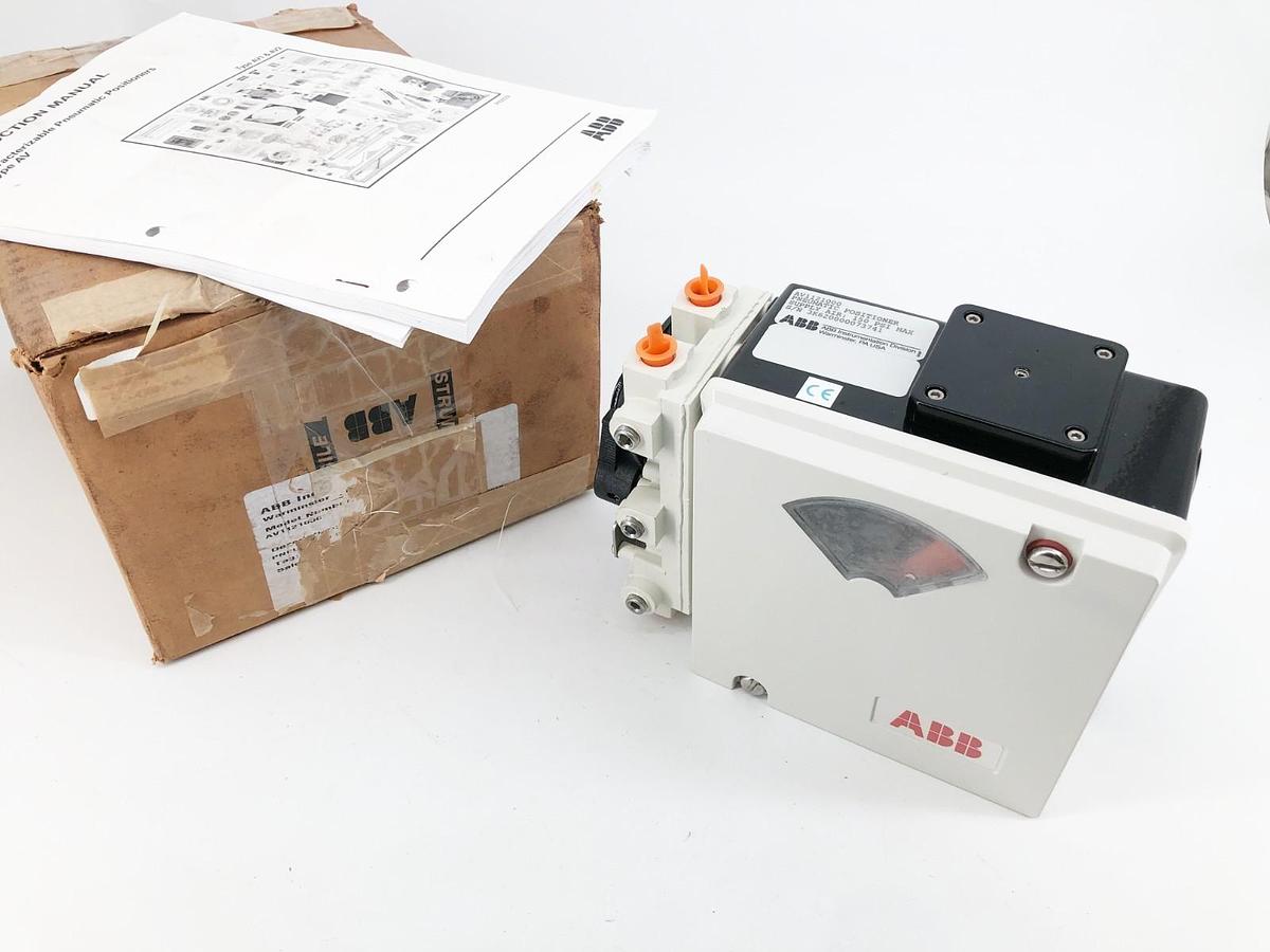 New ABB AV1121000 Pneumatic Positioner 150psi 4-20mA 34VDC