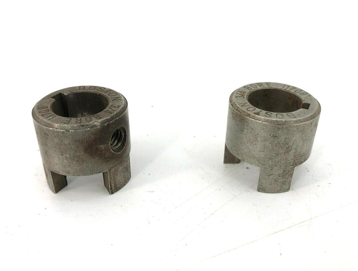 Lot of 2 New Boston 11708 3/4" Bore Jaw Coupling Hubs