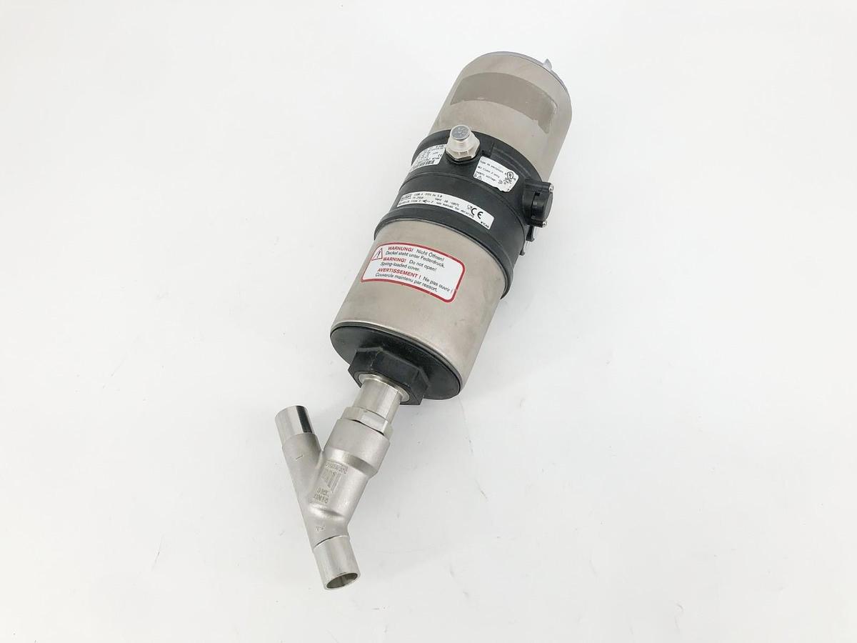 New Burkert 2100A-PTFE-Kv5,0 Valve w/ 8691-E3-..-0PU02 Pilot 00188126 00227262