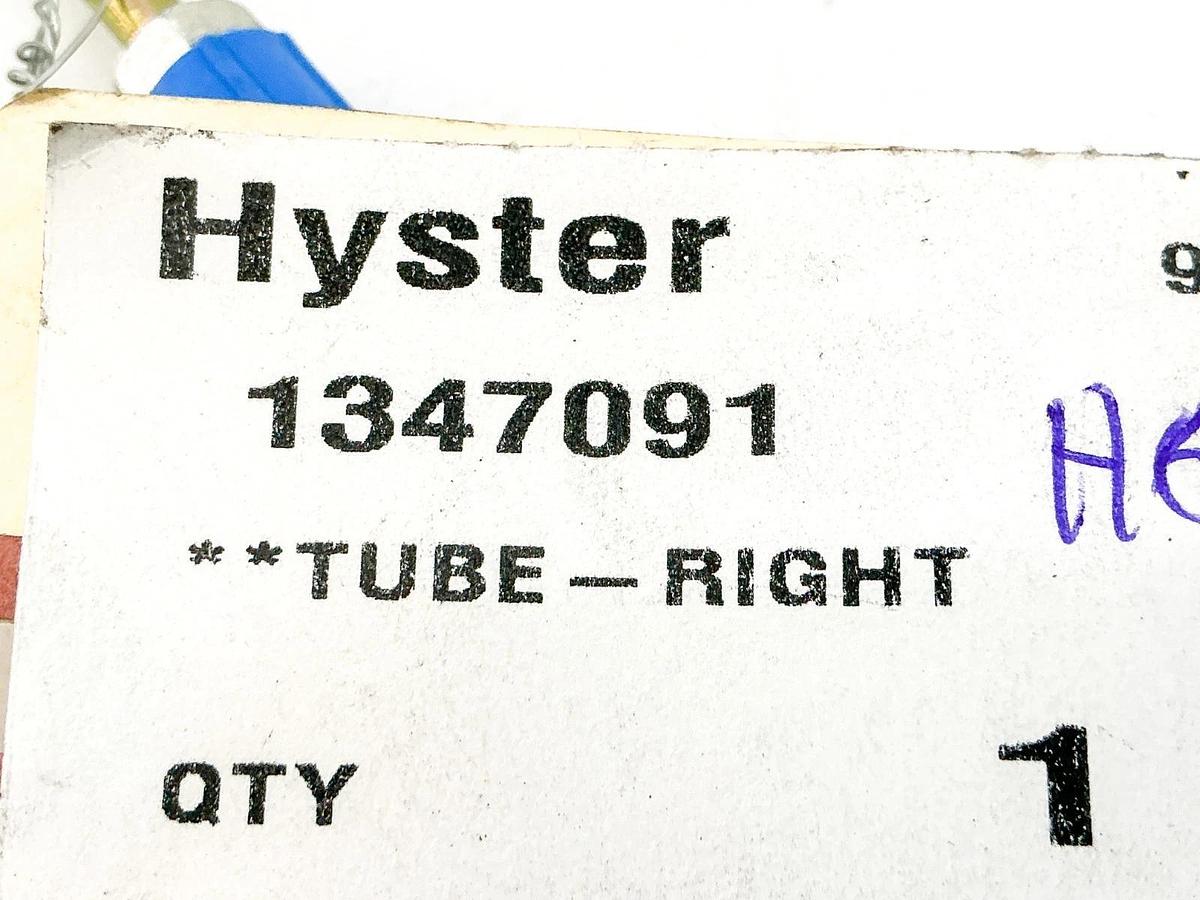New Hyster 1347091 Right Hand Tube Brake Line