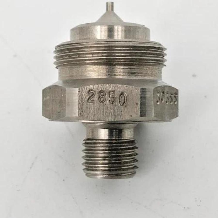 Lot of 2 New Spraying Systems 2850 SS Spray Nozzles Stainless Steel