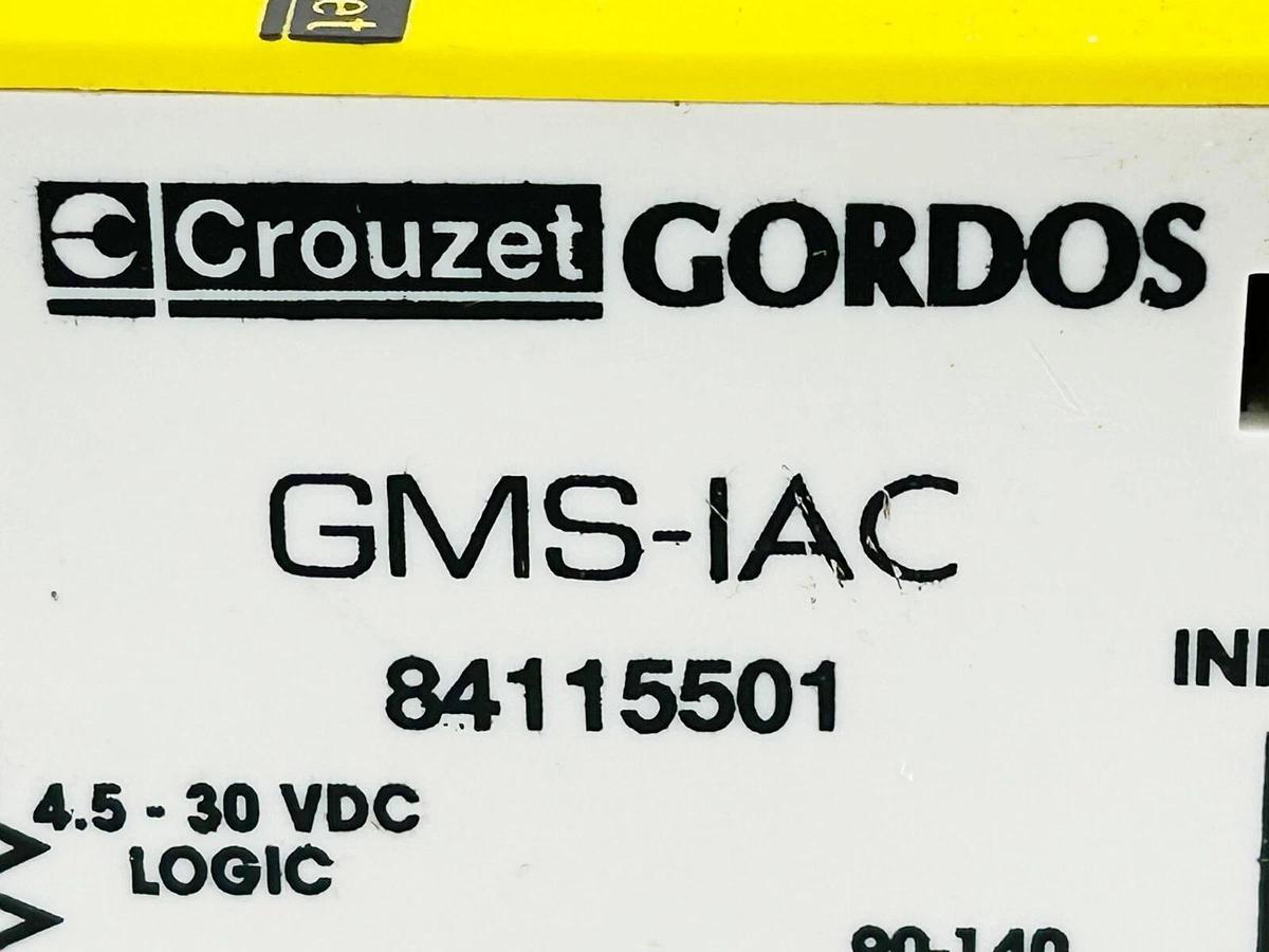 New Crouzet GMS-IAC Digital Input Module 140V 50/60Hz Din Rail Mount
