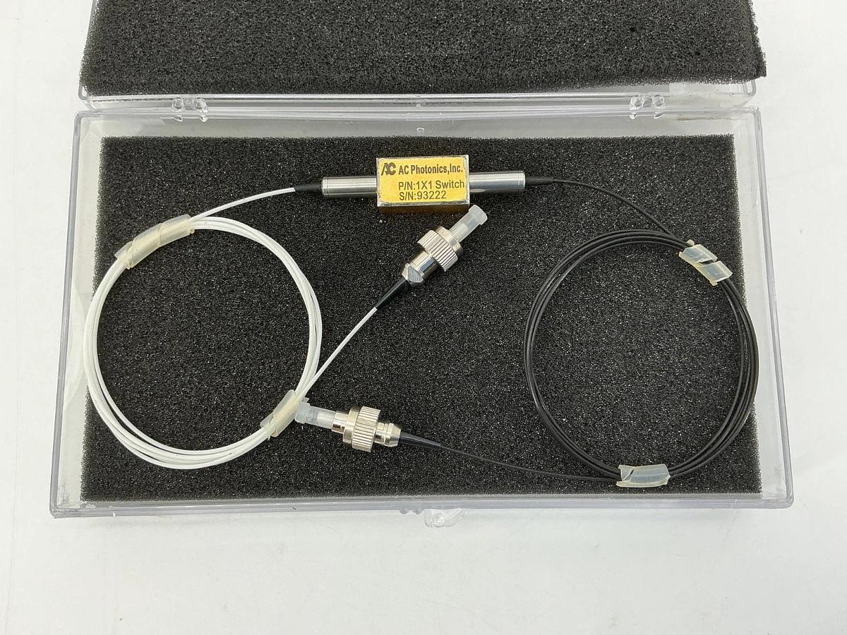 New AC Photonics 1X1-Switch Fiber Optic Switch MSL130101P2122D
