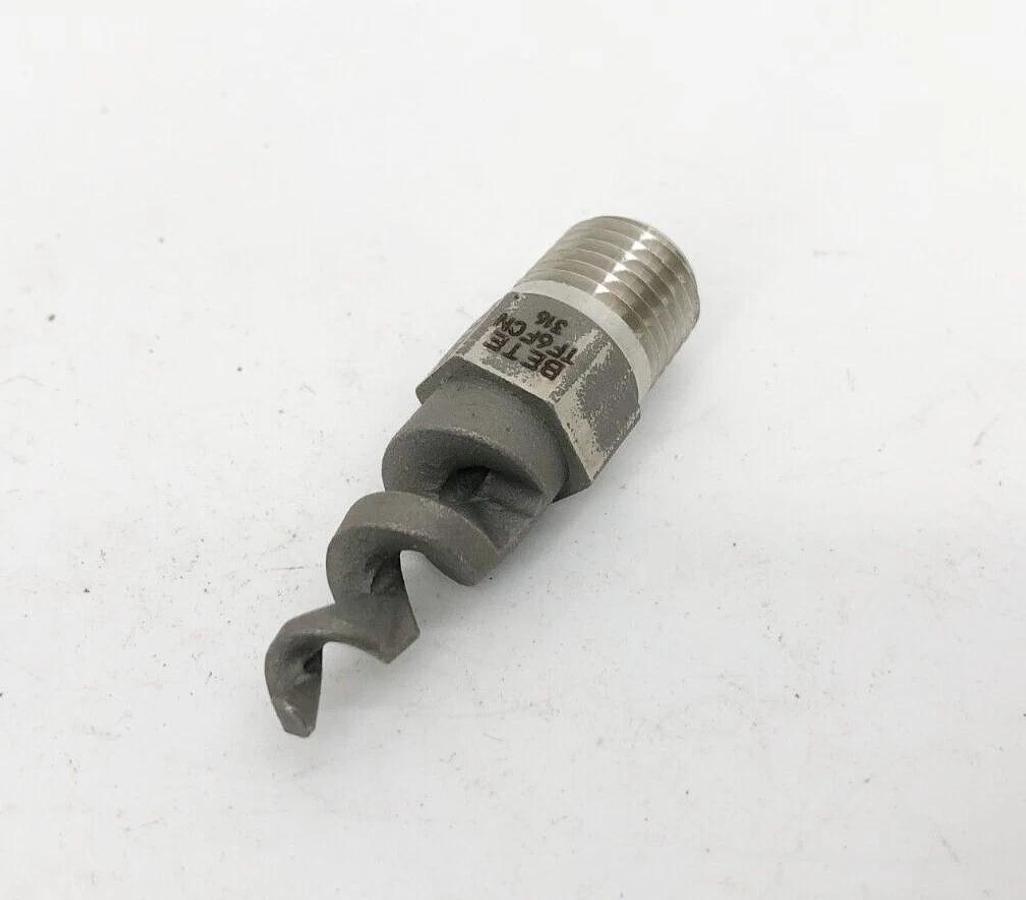 New Bete TF6FCN Tars 1/4" Full Cone Injector Nozzle 90° 316