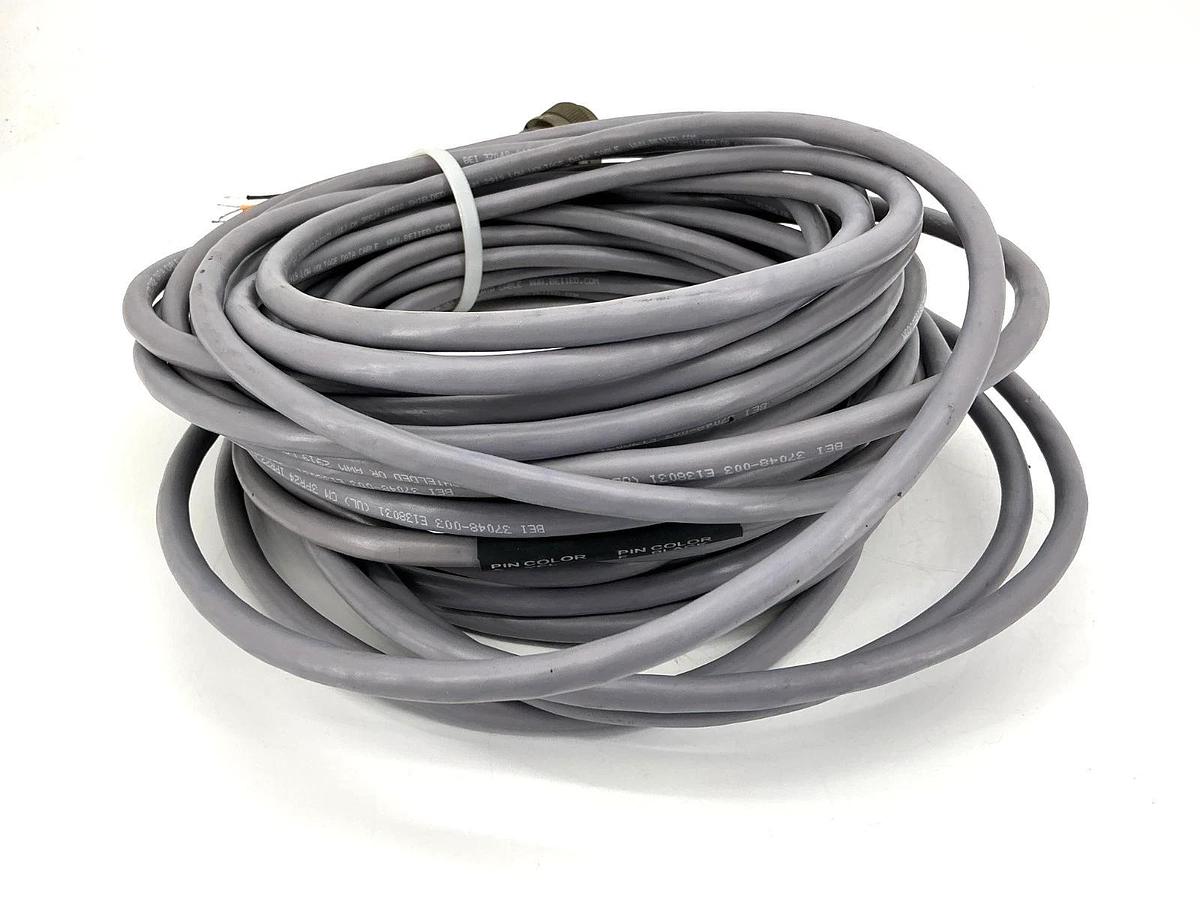 New BEI Sensors 924-31186-18 Cordset Assembly Female Cable 10-Pin ~45ft - No Box