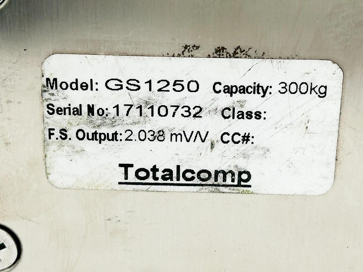 Used Totalcomp GS1250 Weight Sensor 300KG 2.038