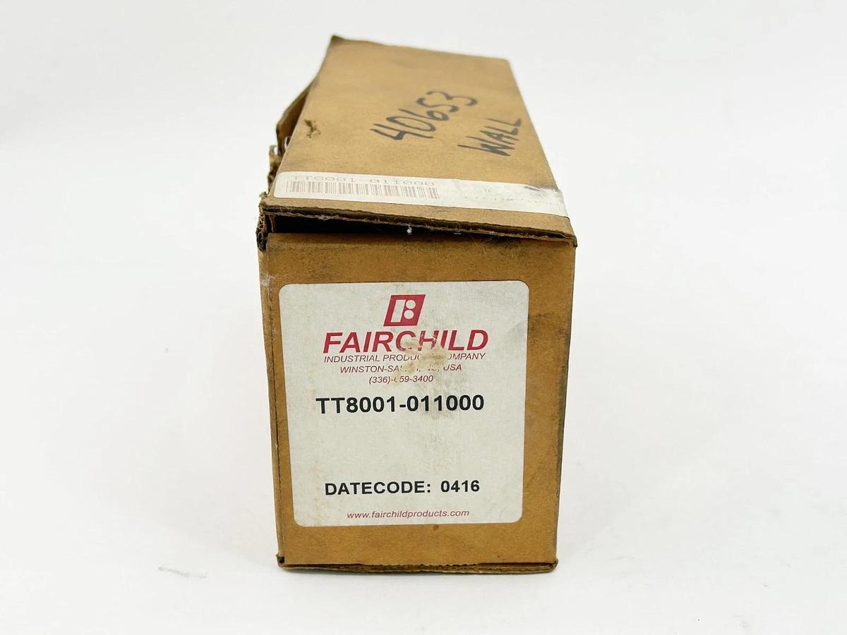 New Fairchild TT8001-011000 Pressure Transducer 3-15 PSI NSMP 20mA 1/2" NPT