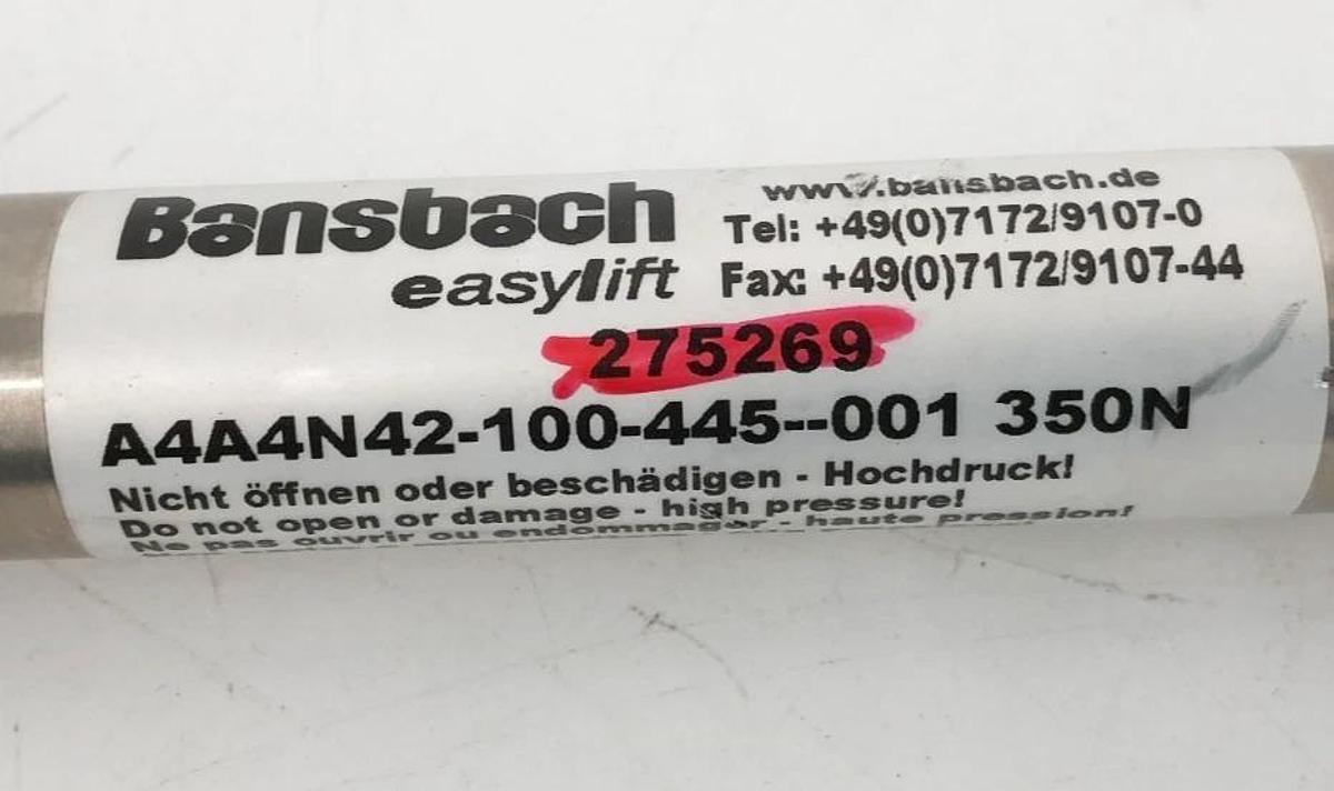 New Bansbach A4A4N42-100-445--001 350N Gas Spring 275269 - No Box