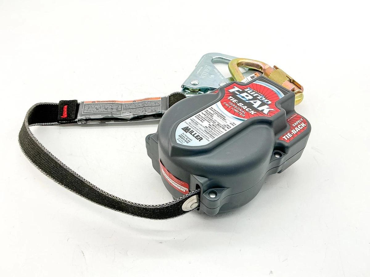 New Honeywell Miller MFLT-2/7.5FT Turbo T-Back Fall Limiter 400LB 612230180881