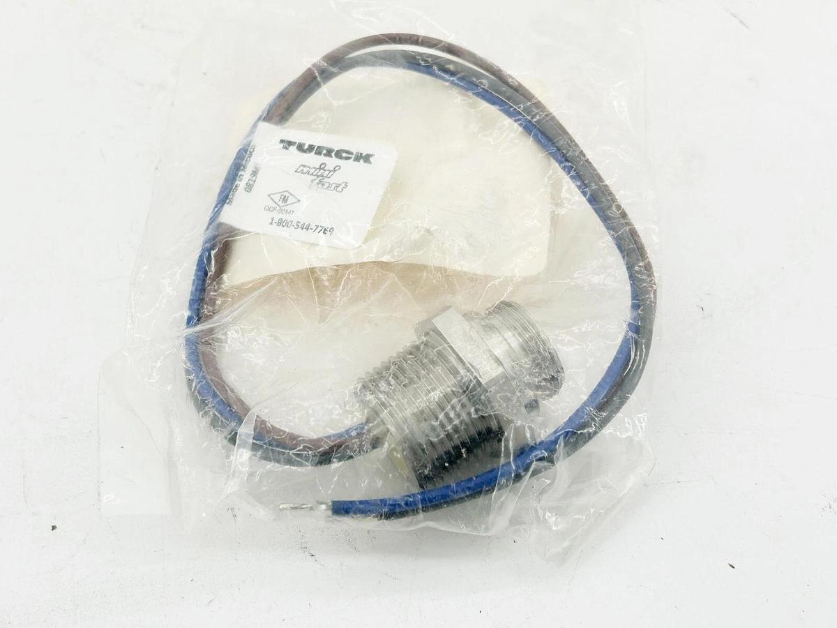 New Turck P-RSFV 30D-0.3/14.75/NPT Cordset 7.8" Minifast U-30493