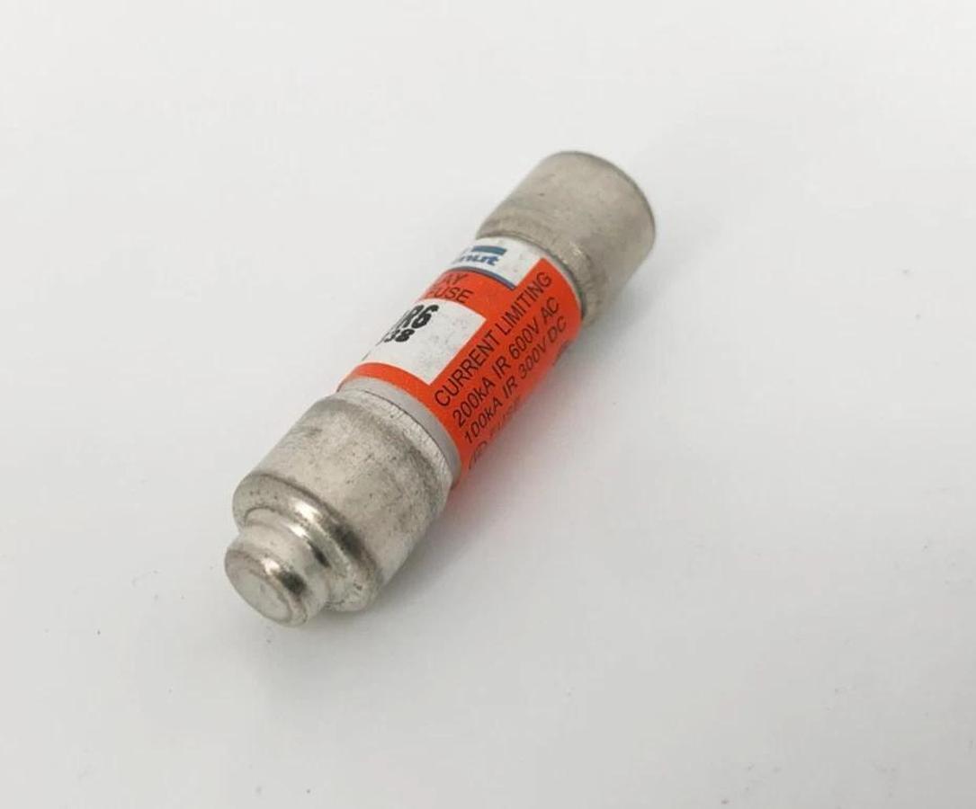 Lot of 6 New Ferraz Shawmut ATDR6 Time Delay Fuses 6A 600VAC Class CC - No Box
