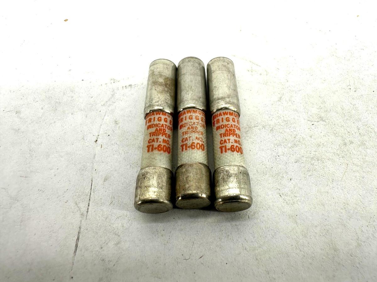 Lot of 3 New Shawmut TI-600 Trigger Indicator & Tripper 10A 600V