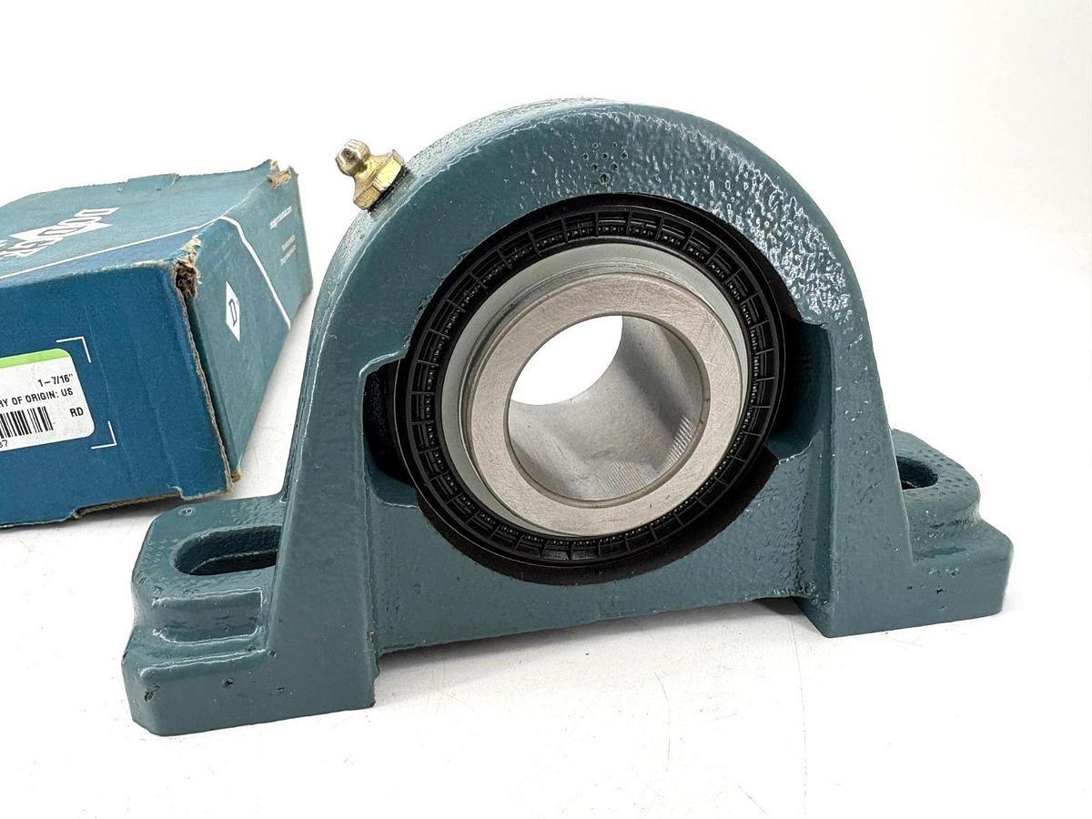 New Dodge P2B-SCM-107 Ball Bearing Pillow Block 1-7/16" Bore Medium Duty 126810
