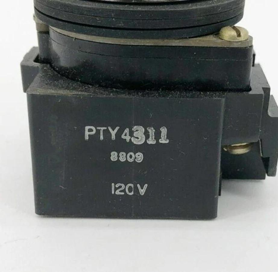 New Micro Switch PTY4311 Illuminated Pushbutton 120V 2 Position