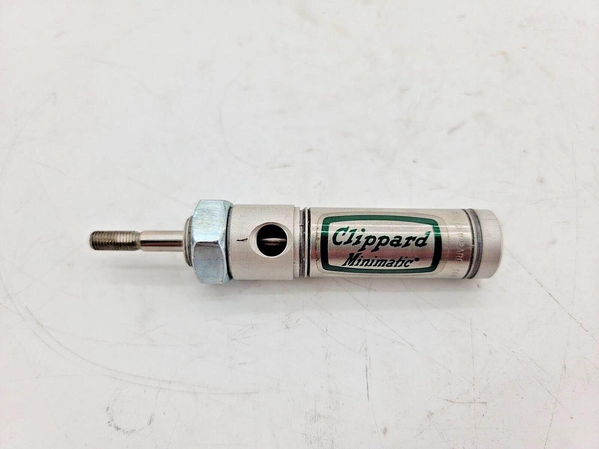 New Clippard SRR-12-1/2 Air Cylinder 3/4" Bore 1/2" Stroke Reverse-Acting