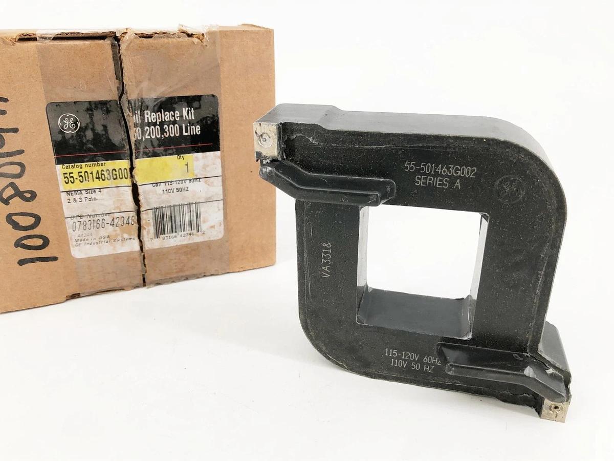 New GE General Electric 55-501463G002 Coil 115-120/110VAC 2 & 3 Pole NEMA 4