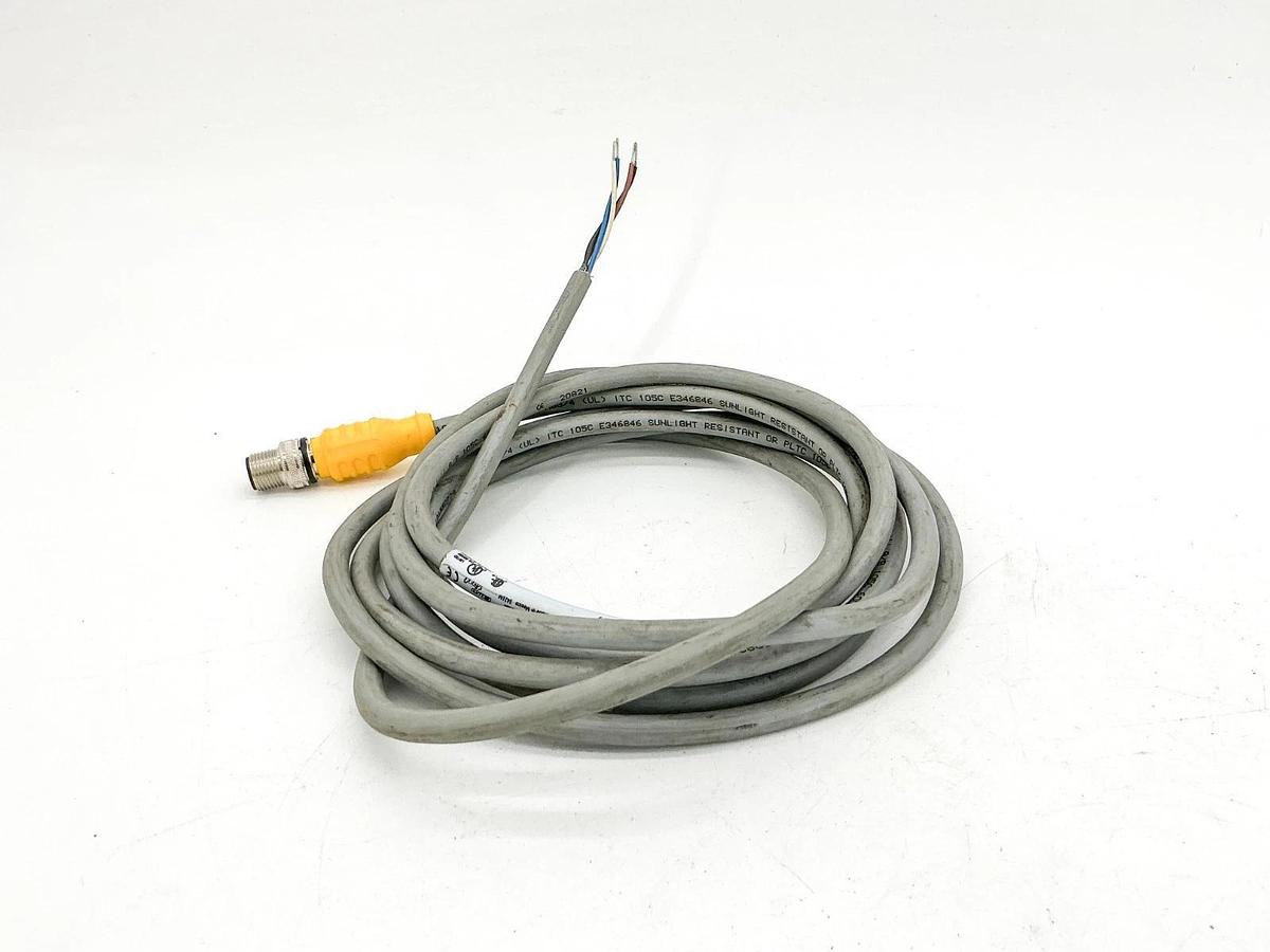 New Turck RSS 4.4T-3 Euro-Fast QD Cordset U0369-22 - No Box